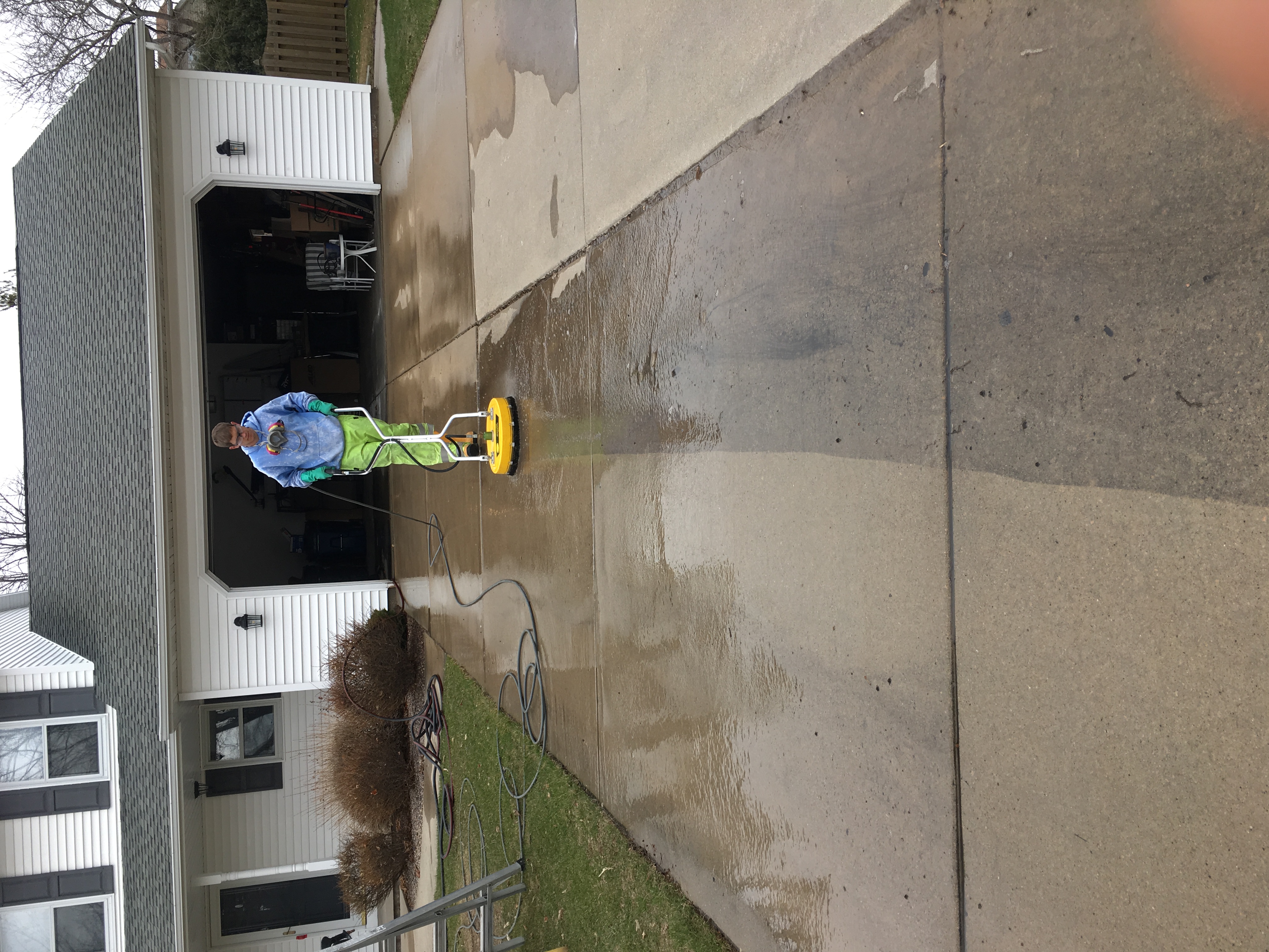 Patriot Power Pros pressure washing results